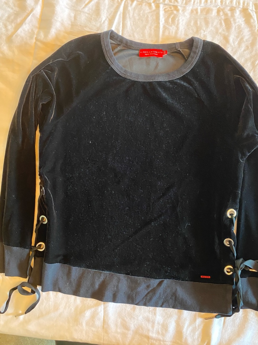 PHILANTHROPY Midnight Black Women’s Top